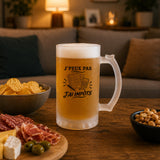 Verre à Bière J’peux pas j’ai Impôts