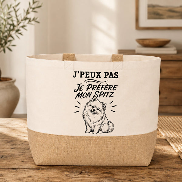 Sac J’peux pas je préfère mon Spitz
