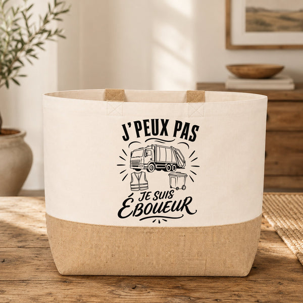 Sac J’peux pas je suis Éboueur