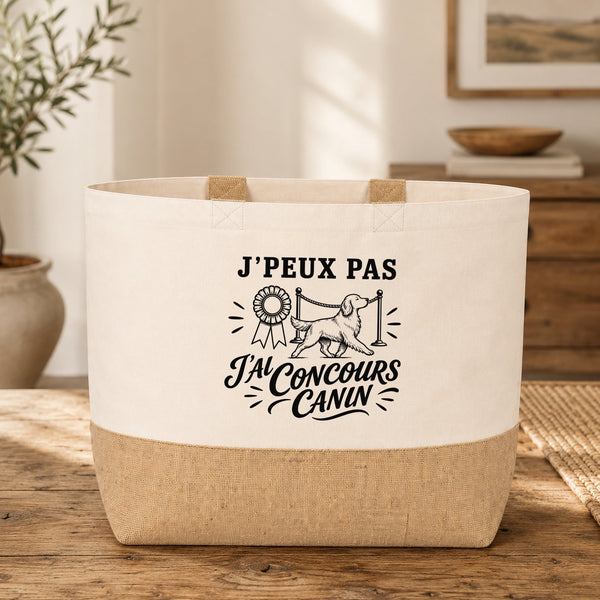 Sac J’peux pas j’ai Concours canin