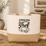 Sac J’peux pas je suis Prof