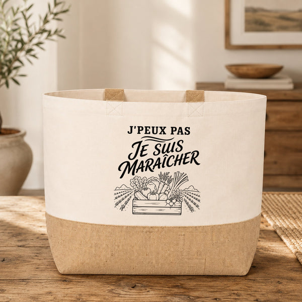 Sac J’peux pas je suis Maraîcher