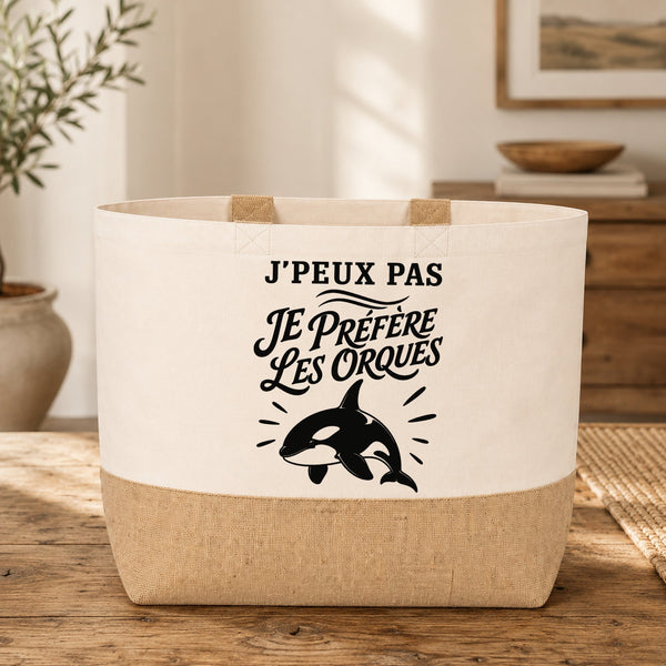 Sac J’peux pas je préfère les Orques
