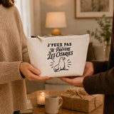 Trousse Beige J’peux pas je préfère les Otaries
