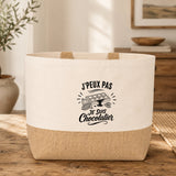 Sac J’peux pas je suis Chocolatier