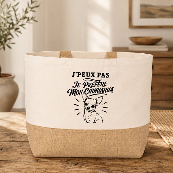 Sac J’peux pas je préfère mon Chihuahua