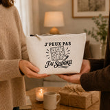 Trousse Beige J’peux pas j’ai Sudoku