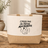 Sac J’peux pas je préfère mon Hamster