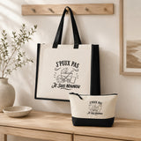 Ensemble Cabas et Trousse J’peux pas je suis Nounou