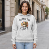 Sweat à Capuche Être prof de maths c'est la vie