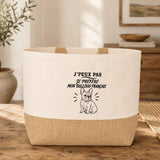 Sac J’peux pas je préfère mon Bulldog Français