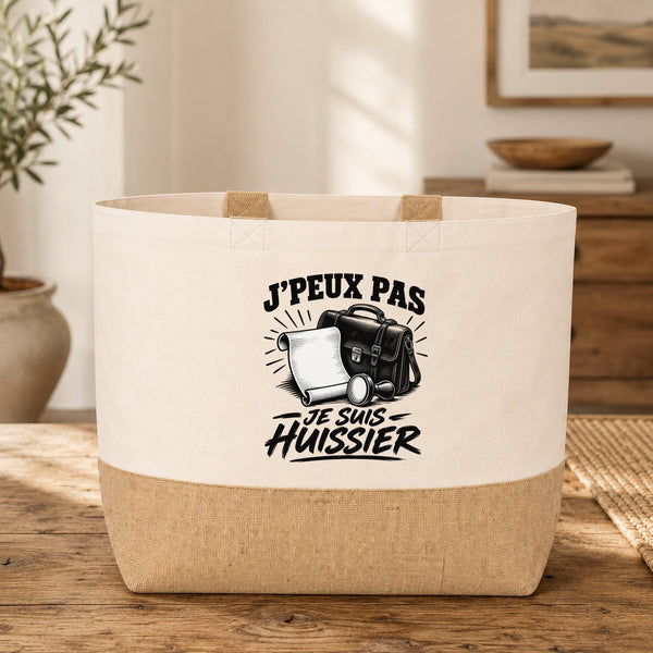 Sac J’peux pas je suis Huissier