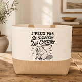 Sac J’peux pas je préfère les Castors