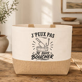 Sac J’peux pas je suis Boucher