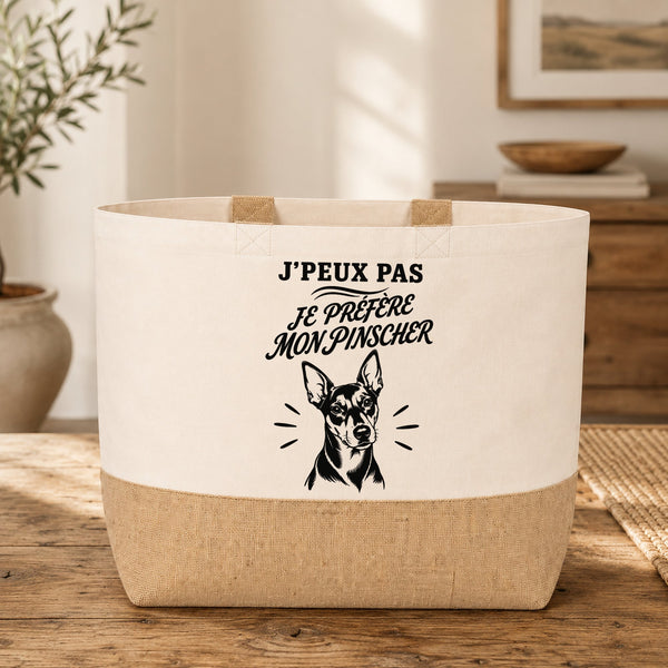 Sac J’peux pas je préfère mon Pinscher