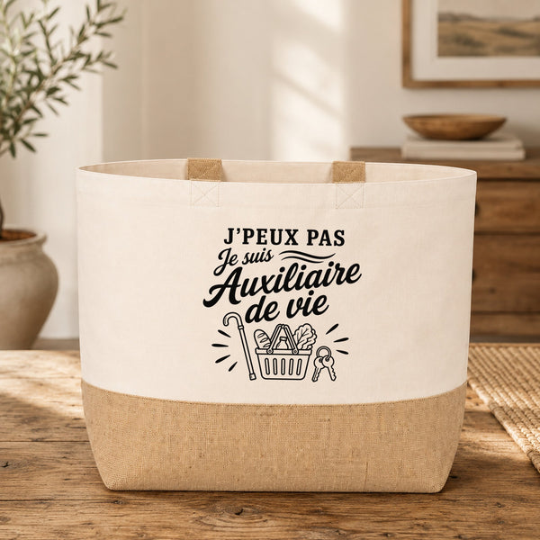 Sac J’peux pas je suis Auxiliaire de vie