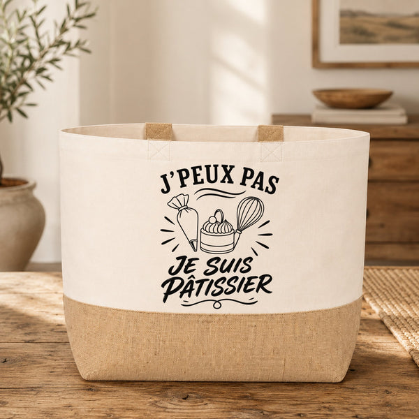 Sac J’peux pas je suis Pâtissier