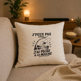 Housse de Coussin J’peux pas j’ai Pêche à la mouche