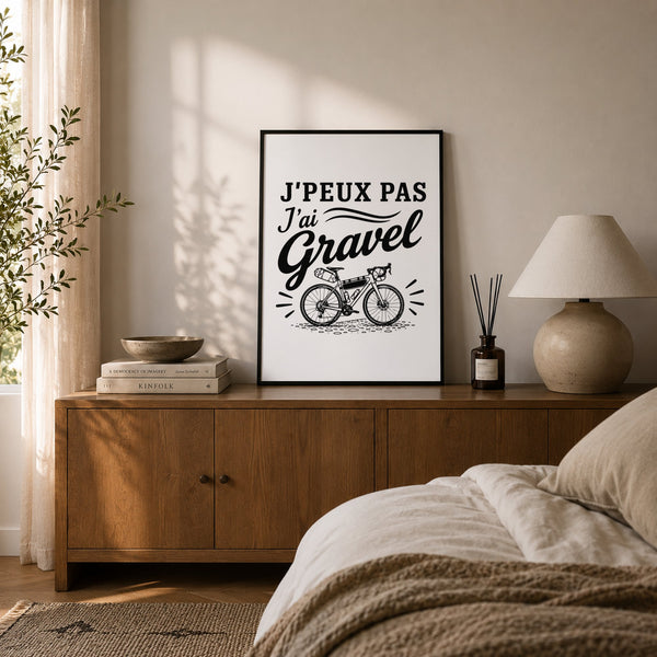Poster J’peux pas j’ai Gravel