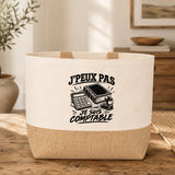 Sac J’peux pas je suis Comptable