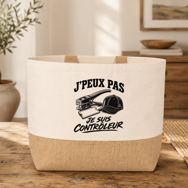 Sac J’peux pas je suis Contrôleur