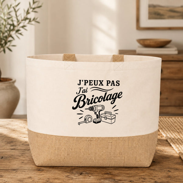 Sac J’peux pas j’ai Bricolage