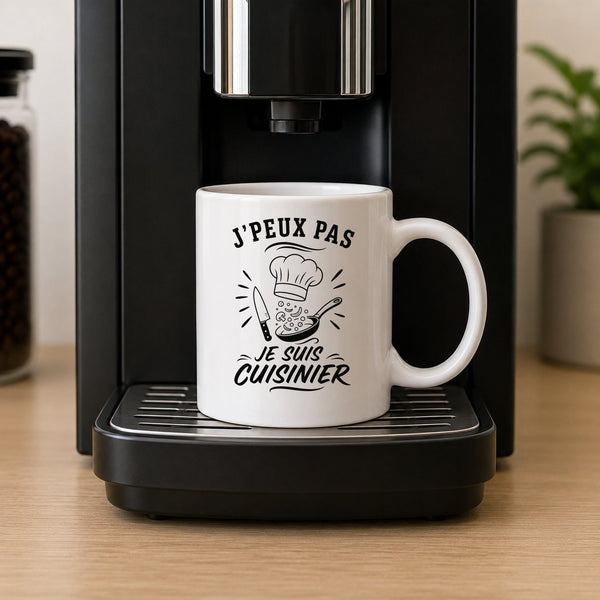 Mug J’peux pas je suis Cuisinier