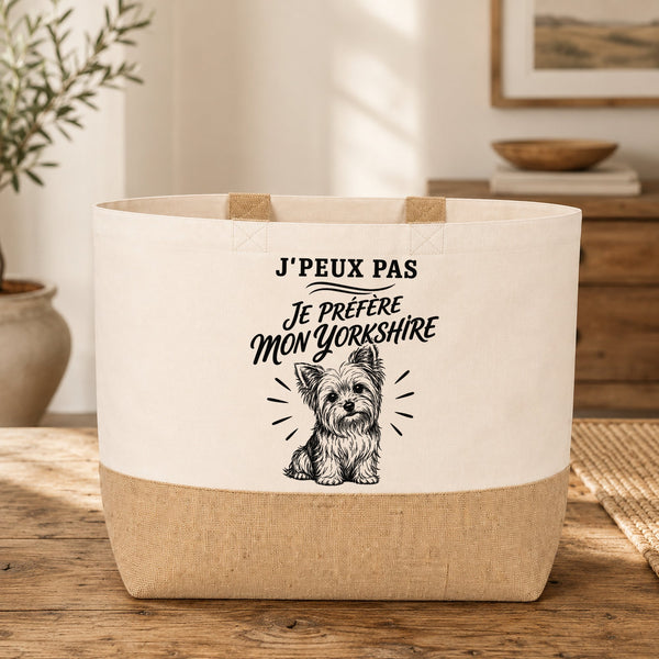 Sac J’peux pas je préfère mon Yorkshire