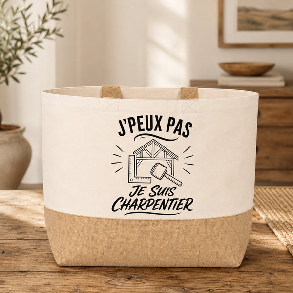 Sac J’peux pas je suis Charpentier