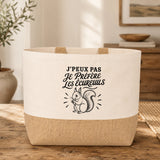 Sac J’peux pas je préfère les Écureuils