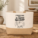Sac J’peux pas je préfère mon Cochon