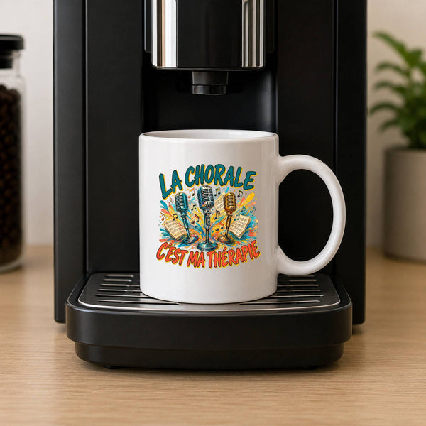 Mug La chorale c'est ma thérapie