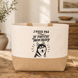 Sac J’peux pas je préfère mon Husky