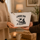 Trousse Beige J’peux pas je suis Notaire