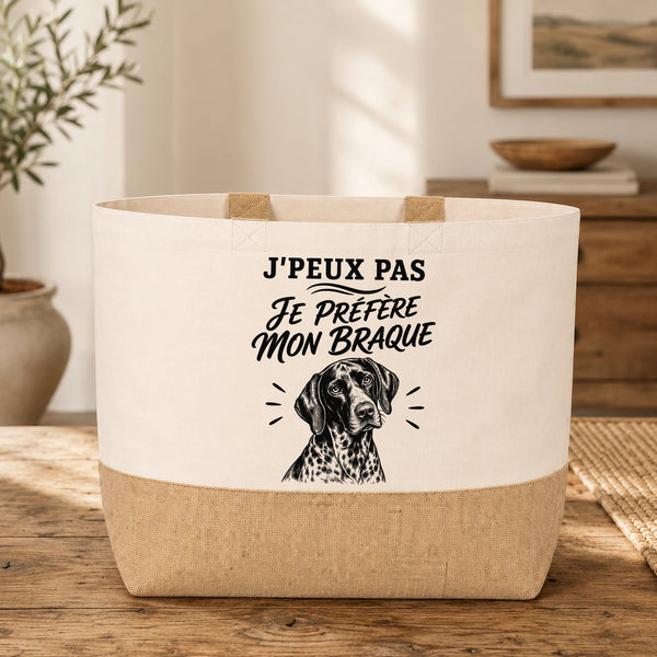 Sac J’peux pas je préfère mon Braque
