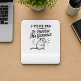 Tapis de Souris J’peux pas je préfère ma Gerbille