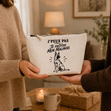Trousse Beige J’peux pas je préfère mon Malinois