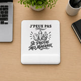 Tapis de Souris J’peux pas je préfère mes Minéraux