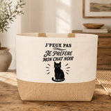 Sac J’peux pas je préfère mon Chat noir