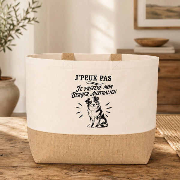 Sac J’peux pas je préfère mon Berger Australien