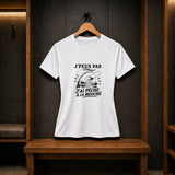 T-shirt de Sport Femme J’peux pas j’ai Pêche à la mouche