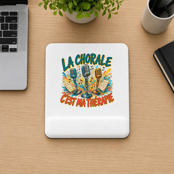 Tapis de Souris La chorale c'est ma thérapie