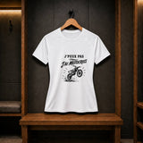 T-shirt de Sport Femme J’peux pas j’ai Motocross