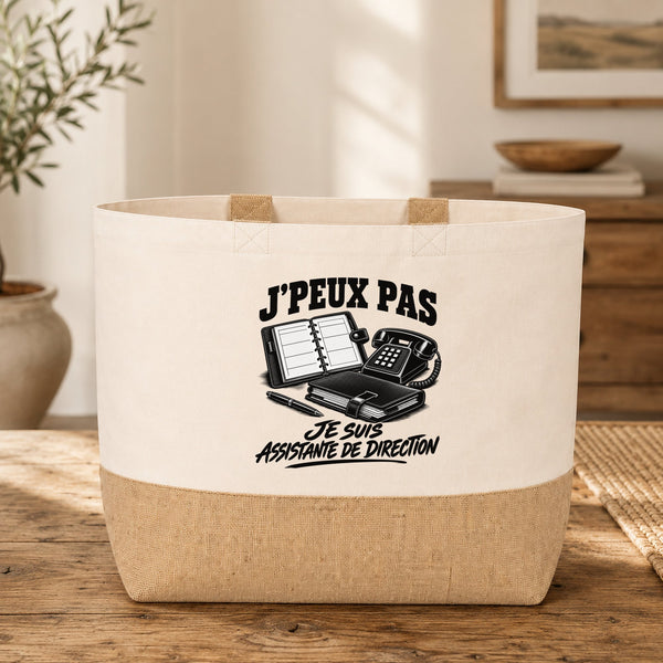 Sac J’peux pas je suis Assistante de direction
