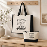 Ensemble Cabas et Trousse J’peux pas je suis Animateur