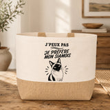 Sac J’peux pas je préfère mon Siamois