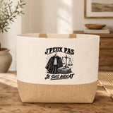 Sac J’peux pas je suis Avocat