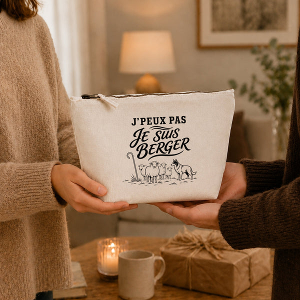 Trousse Beige J’peux pas je suis Berger