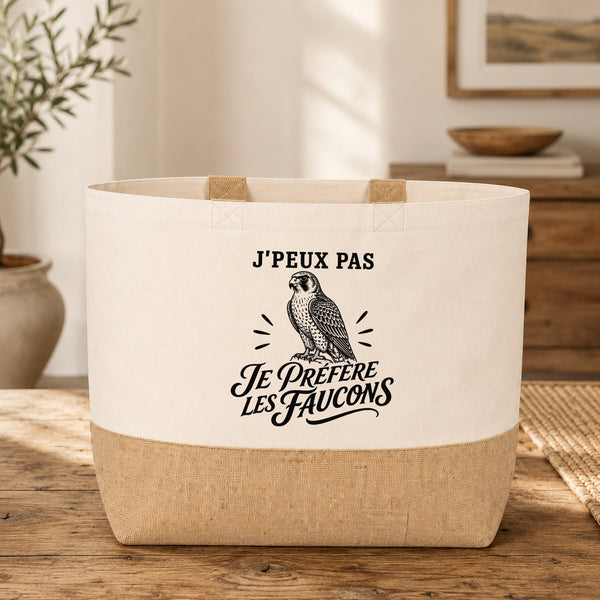 Sac J’peux pas je préfère les Faucons