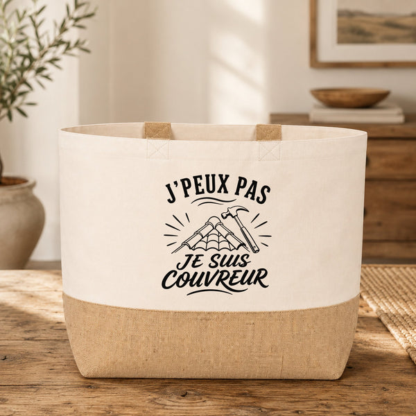Sac J’peux pas je suis Couvreur